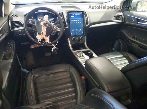 2FMPK4J90RBA88648 2024 FORD EDGE Silver წინა პანელის ხედი