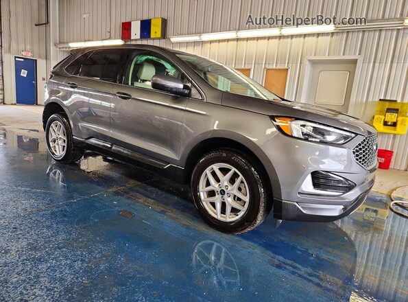 2FMPK4J90RBB03231 2024 FORD EDGE Silver Front right