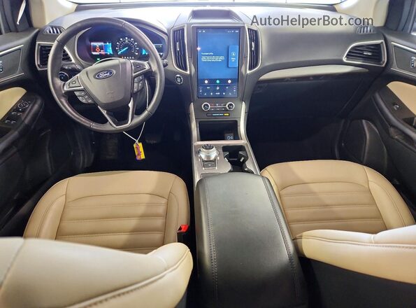 2FMPK4J90RBB03231 2024 FORD EDGE Silver Dashboard view