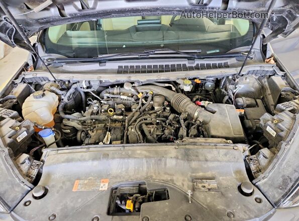 2FMPK4J90RBB03231 2024 FORD EDGE Silver Engine compartment view