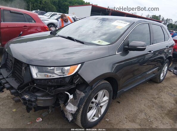 2FMPK4J91GBB95804 2016 FORD EDGE Серый Передняя левая четверть