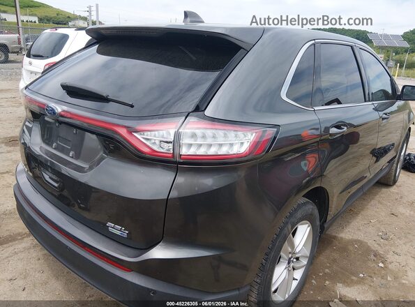 2FMPK4J91GBB95804 2016 FORD EDGE Серый Задняя правая четверть