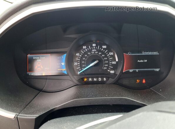 2FMPK4J91GBC07711 2016 FORD EDGE White Սարքավորումների վահանակի տեսք
