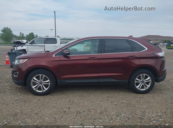 2FMPK4J91GBC57962 2016 FORD EDGE Maroon 