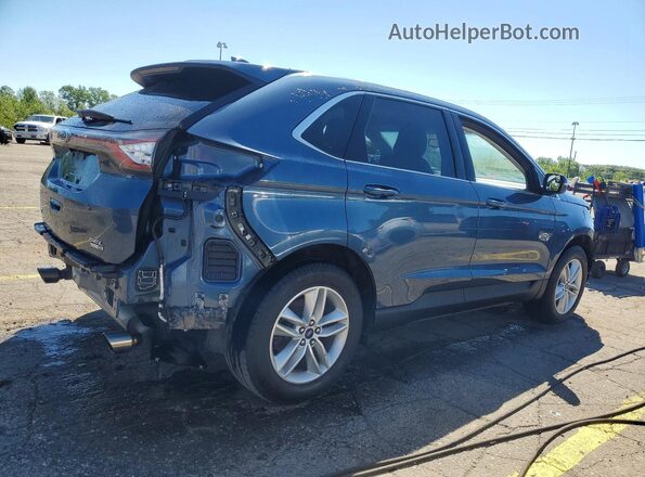 2FMPK4J91JBB04070 2018 FORD EDGE Blue Rear right