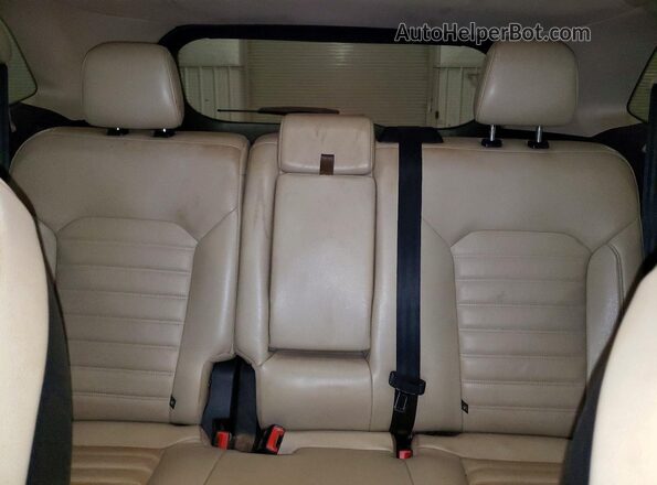 2FMPK4J91JBB32693 2018 FORD EDGE Синий Вид задних сидений