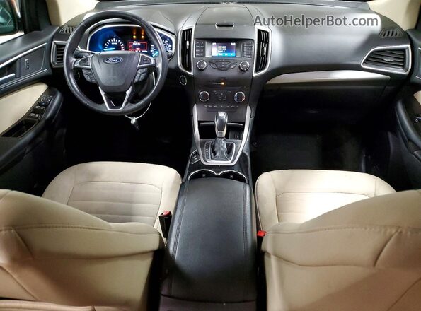 2FMPK4J91JBC27089 2018 FORD EDGE Black Dashboard view
