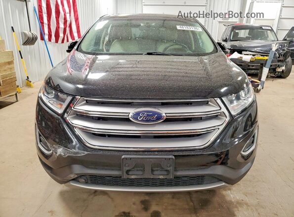 2FMPK4J91JBC27089 2018 FORD EDGE Black Front view