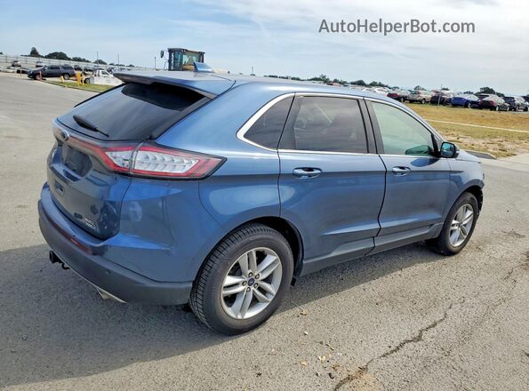 2FMPK4J91JBC61050 2018 FORD EDGE Blue Հետևի աջ