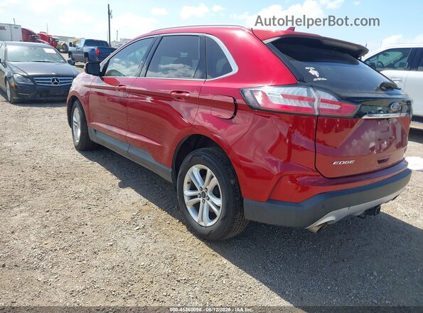 2FMPK4J91KBB25762 2019 FORD EDGE Red Հետևի ձախ
