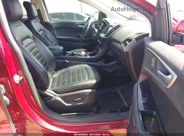 2FMPK4J91KBB25762 2019 FORD EDGE Red Սալոնի դիմացի տեսք