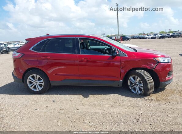 2FMPK4J91KBB25762 2019 FORD EDGE Red Սալոնի հետևի տեսք