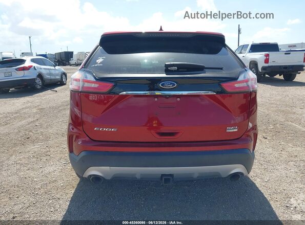 2FMPK4J91KBB25762 2019 FORD EDGE Red 
