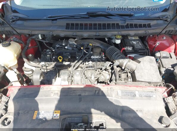 2FMPK4J91KBB25762 2019 FORD EDGE Red Հետևի տեսք
