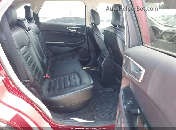 2FMPK4J91KBB25762 2019 FORD EDGE Red VIN կոդի պիտակի տեսք