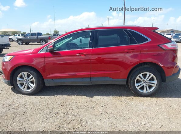 2FMPK4J91KBB25762 2019 FORD EDGE Red Սալոնի 360 աստիճան տեսք