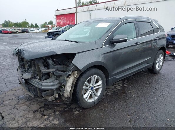 2FMPK4J91LBA50062 2020 FORD EDGE Gray წინა მარცხენა ხედი სამი მეოთხედიდან