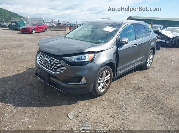 2FMPK4J91LBA65712 2020 FORD EDGE Gray Front left