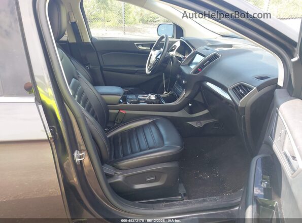 2FMPK4J91LBA65712 2020 FORD EDGE Gray Front interior view