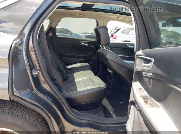 2FMPK4J91LBB28162 2020 FORD EDGE Gray Widok naklejki z numerem VIN