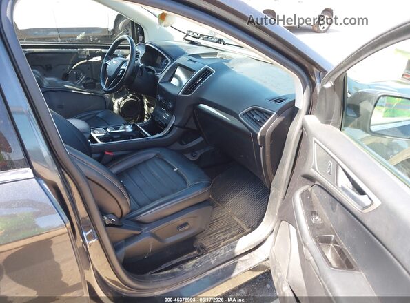 2FMPK4J91LBB53790 2020 FORD EDGE Gray Вид салону спереду