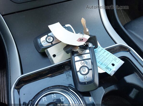 2FMPK4J91LBB53790 2020 FORD EDGE Gray Вид панелі приладів