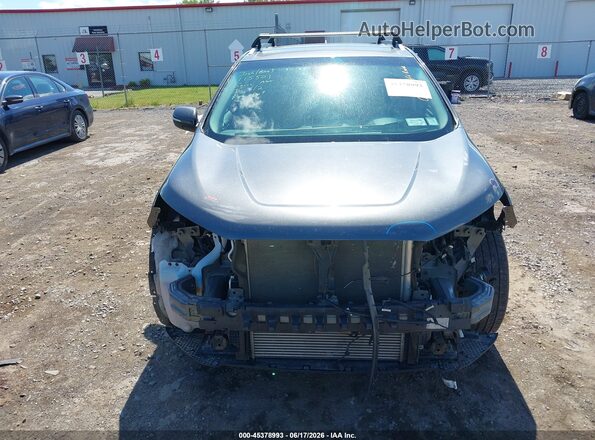 2FMPK4J91LBB53790 2020 FORD EDGE Gray Вид задньої частини салону