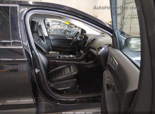 2FMPK4J91MBA31576 2021 FORD EDGE Черный Вид салона спереди