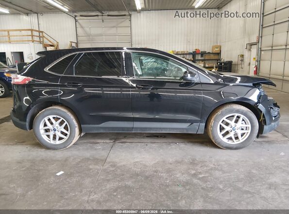 2FMPK4J91MBA31576 2021 FORD EDGE Черный Панорамный вид салона 360°