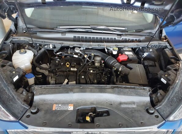 2FMPK4J91MBA65341 2021 FORD EDGE Blue უკანა ხედი