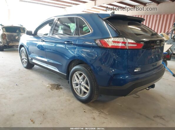 2FMPK4J91MBA65341 2021 FORD EDGE Blue უკანა მარცხენა