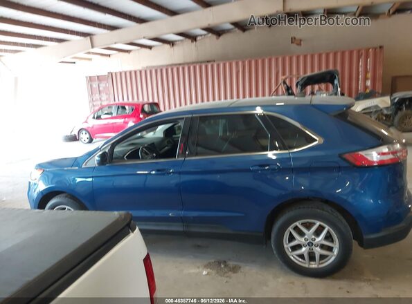 2FMPK4J91MBA65341 2021 FORD EDGE Blue 