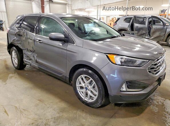 2FMPK4J91NBB09713 2022 FORD EDGE Gray Առջևի աջ