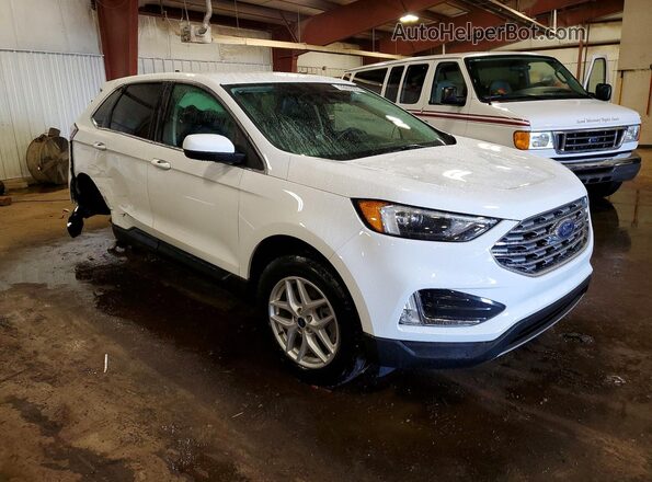 2FMPK4J91NBB13826 2022 FORD EDGE White წინა მარჯვენა