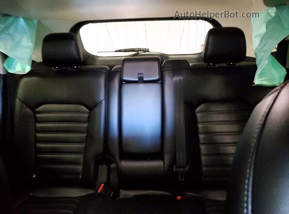 2FMPK4J91NBB13826 2022 FORD EDGE White უკანა სავარძლების ხედი