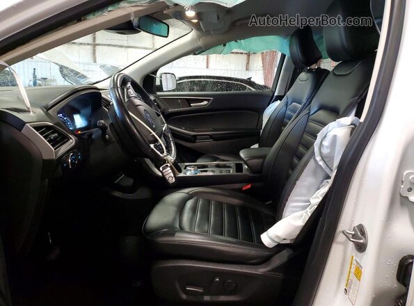 2FMPK4J91NBB13826 2022 FORD EDGE White წინა სალონის ხედი