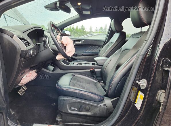 2FMPK4J91NBB16273 2022 FORD EDGE Black Vista interior delantera