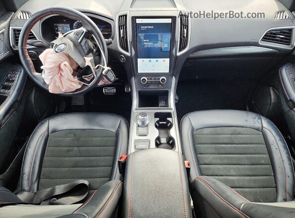 2FMPK4J91NBB16273 2022 FORD EDGE Black Vista del salpicadero