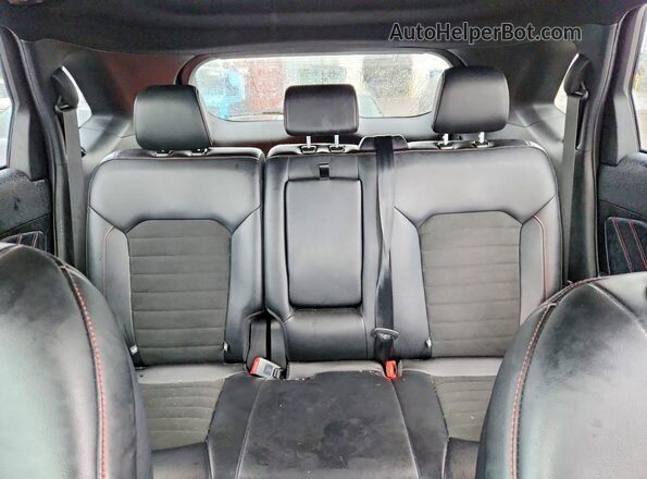 2FMPK4J91NBB16273 2022 FORD EDGE Black Vista de los asientos traseros