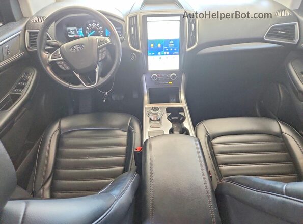 2FMPK4J91PBA16242 2023 FORD EDGE Black Առջևի վահանակի տեսք