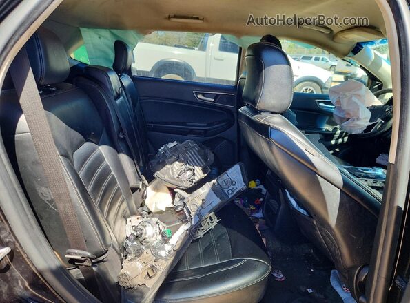 2FMPK4J91PBA19108 2023 FORD EDGE Black Vista interior trasera