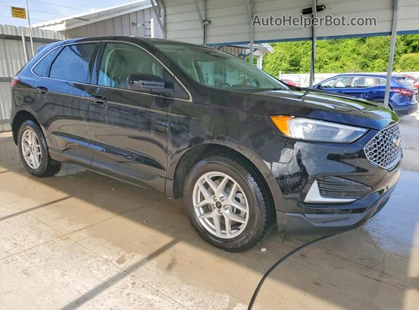 2FMPK4J91RBA77657 2024 FORD EDGE Black Передня права чверть