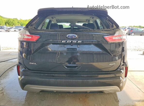 2FMPK4J91RBA77657 2024 FORD EDGE Black Вид ззаду