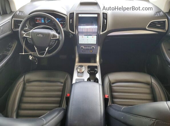 2FMPK4J91RBA77657 2024 FORD EDGE Black Вид панелі приладів