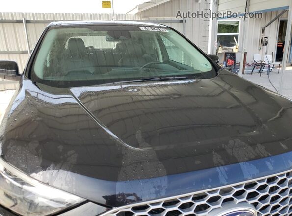 2FMPK4J91RBA77657 2024 FORD EDGE Black Панорамний вид салону 360°