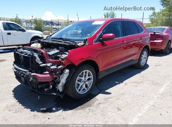 2FMPK4J91RBA99500 2024 FORD EDGE Red 