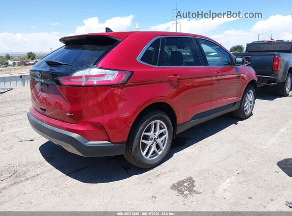 2FMPK4J91RBA99500 2024 FORD EDGE Red 