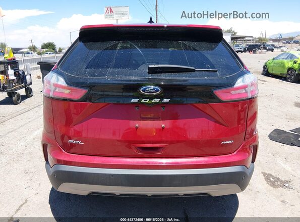 2FMPK4J91RBA99500 2024 FORD EDGE Red 