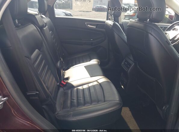 2FMPK4J92HBC39892 2017 FORD EDGE Burgundy VIN sticker view