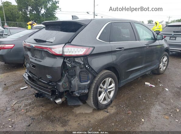2FMPK4J92JBC54933 2018 FORD EDGE Gray Задня права чверть